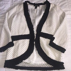 White House Black Market Large Saprkle Jacket
